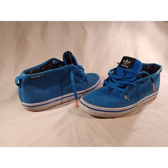 Adidas Originals Honey Desert Blue Suede Hightop/Mid Sneakers US 8 - Picture 3 of 9